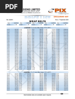 PIX Industrial Belts Price List-01-09-2024