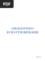 Creation D'entreprise