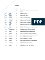 Vocab - Definitions - by - Unit 7-12