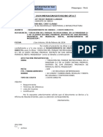 Informe N°027 - Materiales - Discos de Corte - Alamabre - Etc