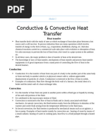 Conductive & Convective Heat Transfer