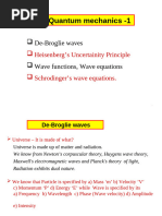 Quantum Mechanics-1