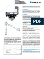 Manual Instalacao Manutencao Pressostato Modelo b4