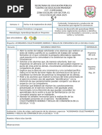 Planeación Septiembre Quinto Grado Ciclo 24-25