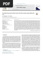 On Addressing Wind Turbine Noise With After-Market Shape Blade Add-Ons