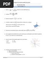 Ficha de Trabalho #4 - 10º Ano