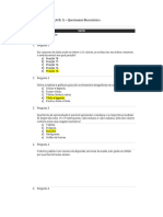 Avaliação On-Line 3 (AOL 3) – Questionário Bioestatística