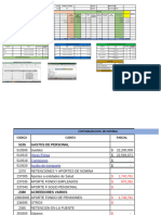 Formato de Nomina Completo en Excel para Explicar 1