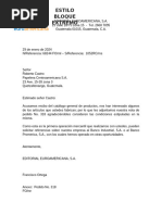 Correspondencia Comercial