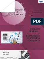 Balance General y Resultados de Perdida Ganancia