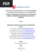 Trabajo de Constitución y Derechos Humanos