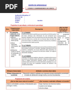 Día 3 - Com - Leemos y Comprendemos Un Cuento