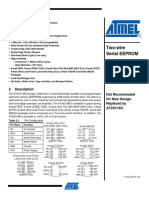 Two-Wire Serial EEPROM: 1. Features