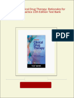 Full Abrams' Clinical Drug Therapy: Rationales For Nursing Practice 11th Edition Test Bank All Chapters