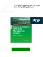 Human Dimensions of Wildlife Management in Japan From Asia To The World Ryo Sakurai All Chapter Instant Download