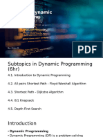 Algo-CH-4 Dynamic Programming