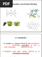 Complexation and Protein Binding