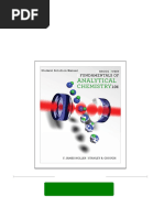 Fundamentals of Analytical Chemistry - Student Solution Manual 10th Edition Douglas A. Skoog Download PDF