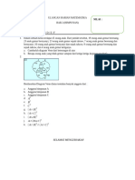 Ulangan Harian Matematika