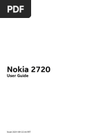 User Guide Nokia 2720 User Guide