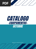 Catálogo Equipamento Octubre