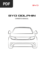 Byd Dolphin Owner's Manual