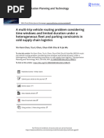 RP01 - A Multi-Trip Vehicle Routing Problem Considering Time Windows and Limited Duration Under A Heterogeneous Fleet and Parking Constraints in Cold Supply