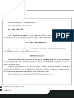 Recurso - Inexequibilidade - Tres Pontas