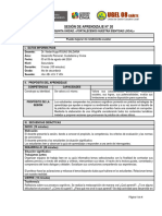 Sesión de Aprendizaje #20 - Puedo Mejorar Mi Rendimiento Escolar