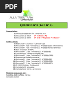 Ejercicio #3 Ex 14 TER 14 D N°3