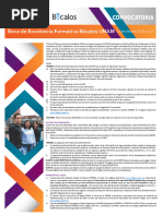 Convocatoria Beca de Excelencia Formativa Becalos Unam 2024 2025