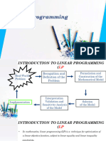 CH 2 - Linear Programming