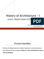 Western Asiatic Architecture - II