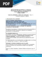 Guía de Actividades y Rúbrica de Evaluación - Fase 3 - Pruebas de Hipótesis y ANOVA