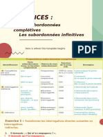 Exercices (Enregistrement Automatique)