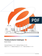 Tenda Products Catalogue