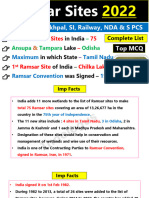 Ramsar Sites (Most Imp Ques) - 1