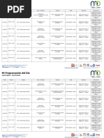 Programacion Por Día