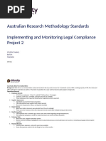 2-GLC002 EVT-001 Australian Research Methodology Standards - Project 2 Template V1.0 - 1