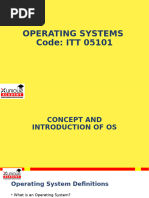 ITT 05101 - Operating System