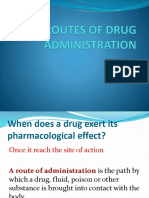 Topic 4 Routes of Drug Administration 1