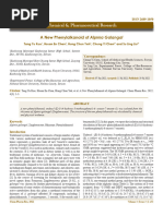 A New Phenylalkanoid of Alpinia Galangal