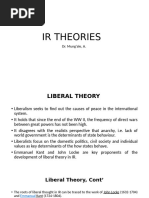 Ir Theories Notes