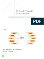 Top 10 Best IT Audit Certifications