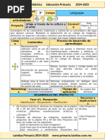 3er Grado Octubre - 07 Viaja A Través de La Cultura y El Arte (2024-2025)