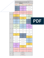 Emploi Du Temps 15 - 20 Avril 2024