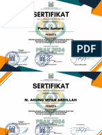 Susulan Sertifikat PBAK 2024