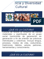 Convivencia y Diversidad Cultural