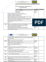 GRAFICUL ȘI TEMATICA CP 2024-2025 - Bilta