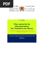 Plan Sectoriel de Décarbonation de L'industie Du Maroc